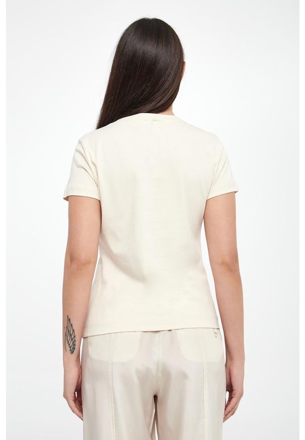 Marella - T-shirt damski Langue MARELLA MONOCHROME
