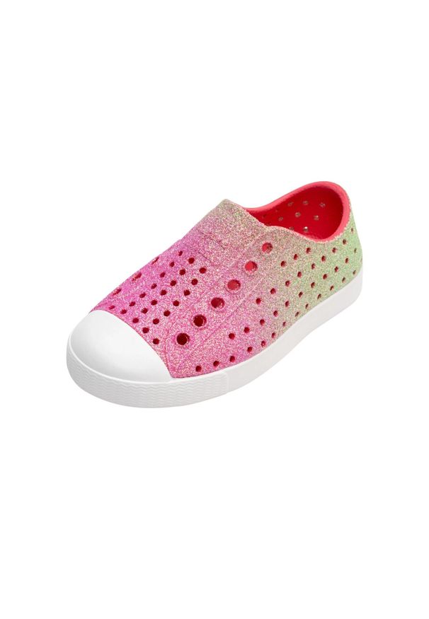 Native Shoes - Buty miejskie dziecięce NATIVE JEFFERSON BLING CHILD. Okazja: na co dzień. Kolor: różowy