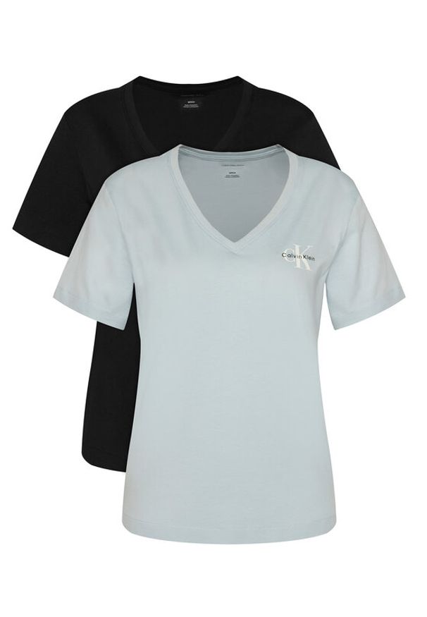 Calvin Klein Jeans Komplet t-shirtów LV047C906G Kolorowy Regular Fit. Materiał: bawełna. Wzór: kolorowy