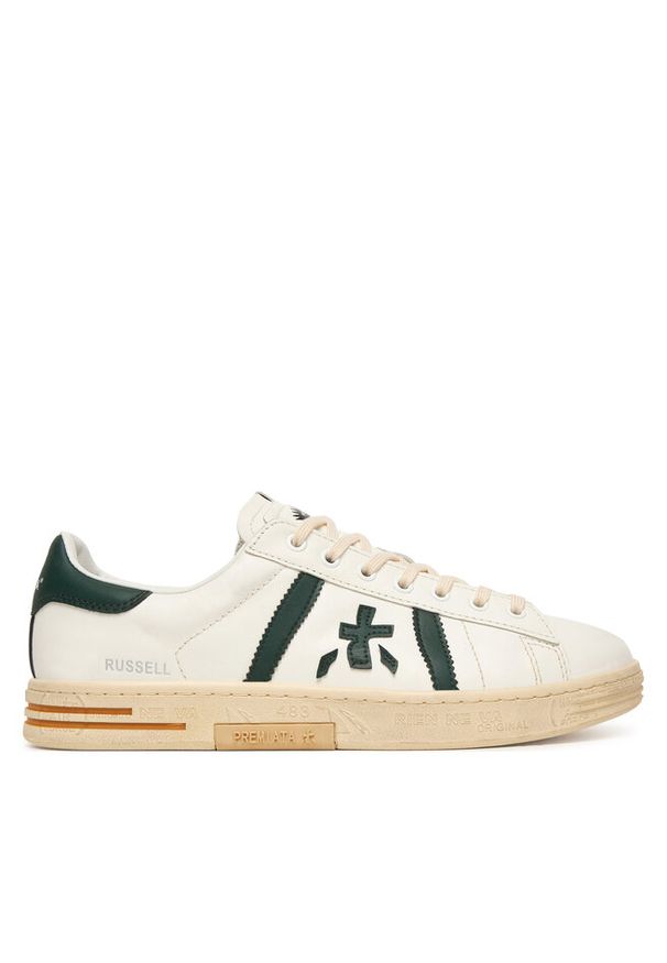 Sneakersy Premiata. Kolor: beżowy