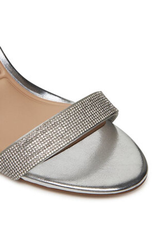 Aldo Sandały Rhiannon 13773247 Srebrny. Kolor: srebrny. Materiał: skóra