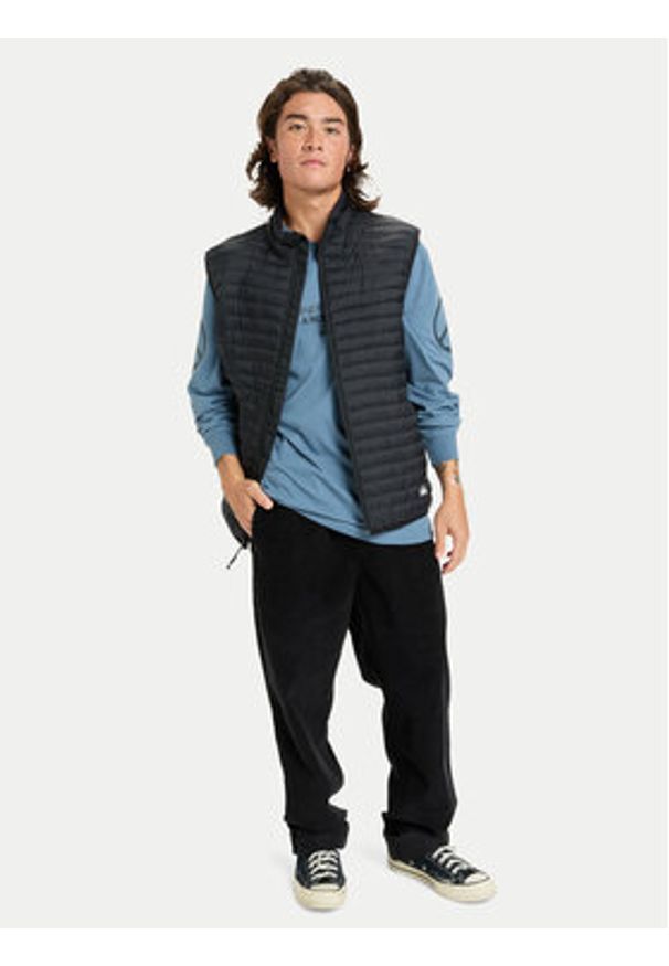 Quiksilver Bezrękawnik Scaly Sleeveless EQYJK04191 Czarny Regular Fit. Kolor: czarny. Materiał: syntetyk. Długość rękawa: bez rękawów