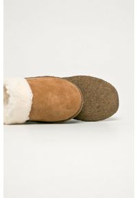sorel - Sorel - Kapcie zamszowe Nakiska Slide II. Nosek buta: okrągły. Kolor: brązowy. Materiał: zamsz #3