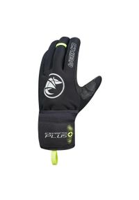 CHIBA - Zimowe rękawiczki sportowe unisex Chiba Express +. Kolor: żółty, wielokolorowy, czarny. Sezon: zima. Sport: kolarstwo #1