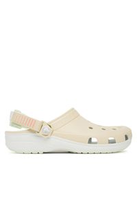 Crocs Klapki Classic Turbo Clog 211287 Beżowy. Kolor: beżowy