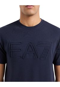 EA7 Emporio Armani T-Shirt 7M000149-AF14772 Niebieski Regular Fit. Kolor: niebieski #3