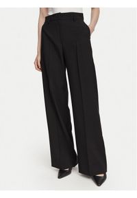 Weekend Max Mara Spodnie materiałowe Visivo 2625136061 Czarny Regular Fit. Kolor: czarny. Materiał: wełna #1