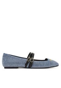 Liu Jo Baleriny Brigitte 06 SF5113 TX365 Niebieski. Kolor: niebieski. Materiał: materiał