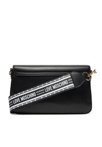 Love Moschino - LOVE MOSCHINO Torebka JC4221PP0MKF0000 Czarny. Kolor: czarny. Materiał: skórzane