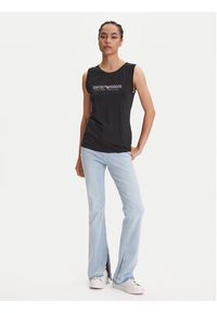 Emporio Armani Underwear Bluzka EW000410 AF10881 UC001 Czarny Regular Fit. Kolor: czarny. Materiał: bawełna #5