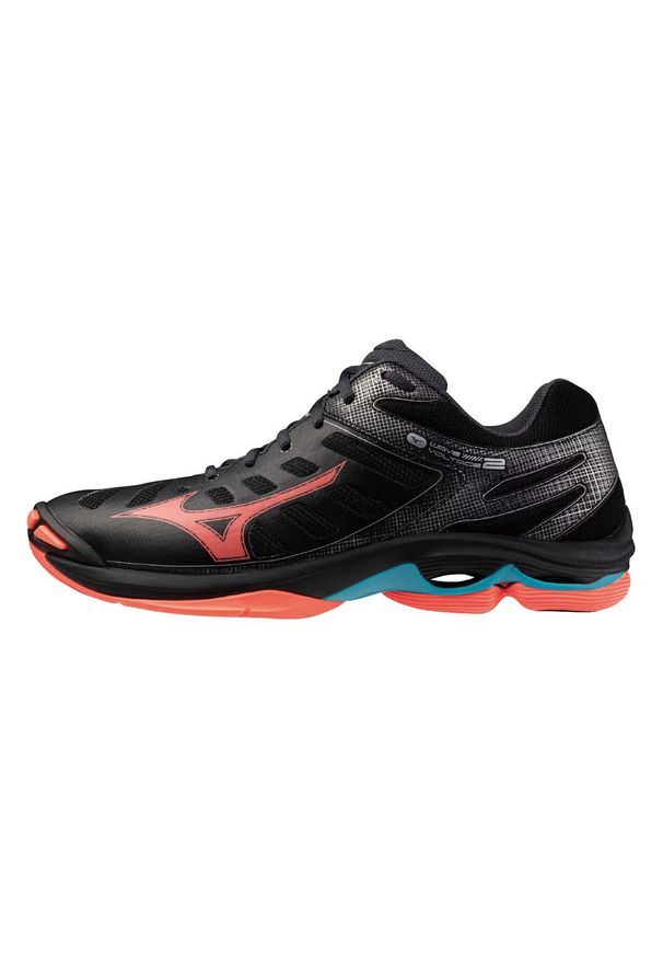 Buty halowe Mizuno Wave Voltage. Kolor: czerwony, niebieski, wielokolorowy, czarny. Model: Mizuno Wave. Sport: siatkówka
