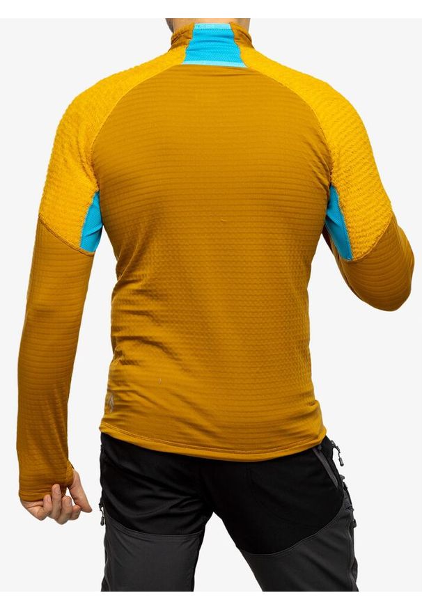 DIRECT ALPINE - Bluza techniczna męska Direct Alpine Dragon Pullover. Kolor: żółty. Sezon: zima. Sport: narciarstwo