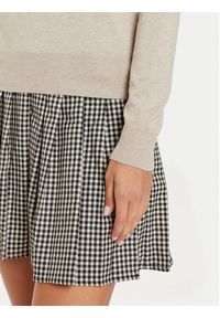 only - ONLY Sweter Venice 15333989 Beżowy Regular Fit. Kolor: beżowy. Materiał: wiskoza #3