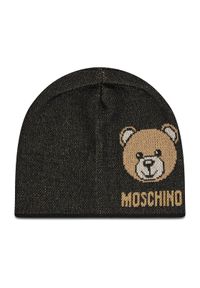 MOSCHINO Czapka 65214 0M2346 Czarny. Kolor: czarny. Materiał: materiał