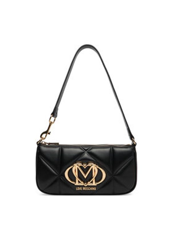 Love Moschino - LOVE MOSCHINO Torebka JC4111PP1OLC0000 Czarny. Kolor: czarny. Materiał: skórzane