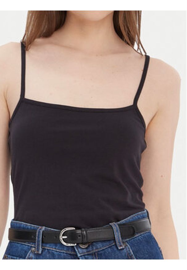 JOOP! Top 30042651 Czarny Slim Fit. Kolor: czarny. Materiał: bawełna