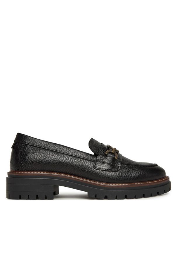 Barbour Loafersy Maddie LFO0755BK52 Czarny. Kolor: czarny. Materiał: skóra