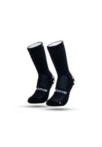 CALSOVO - Skarpetki z gripem - Antypoślizgowe - Jeden rozmiar - Piłka nożna. Kolor: czarny. Materiał: bawełna, nylon, elastan. Sport: piłka nożna