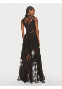 Babylon Sukienka wieczorowa EL0725 Czarny Regular Fit. Kolor: czarny. Materiał: syntetyk. Styl: wizytowy