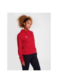 Bluza damska z kapturem Hummel Go 2.0. Typ kołnierza: kaptur. Kolor: wielokolorowy, czerwony, różowy. Sport: fitness #1
