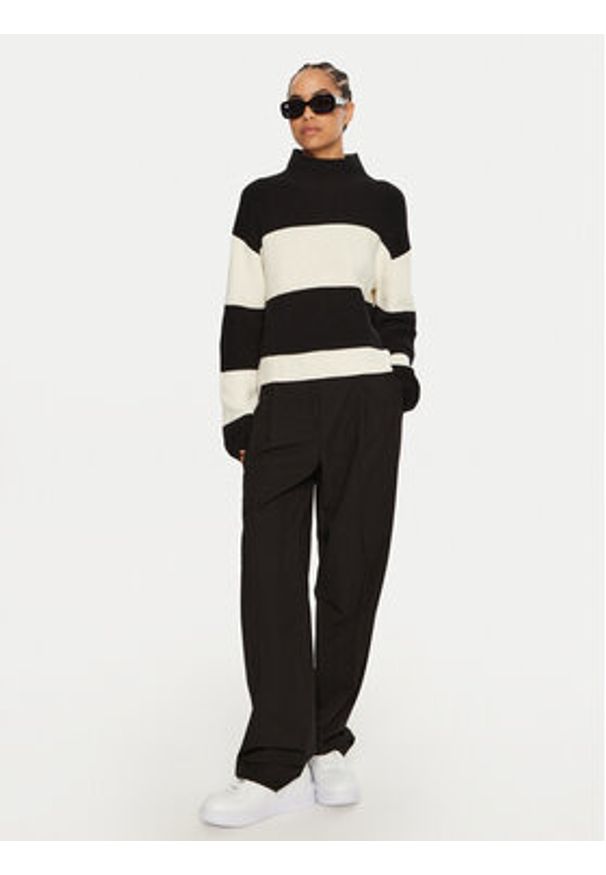 Calvin Klein Jeans Sweter J20J224227 Kolorowy Relaxed Fit. Materiał: bawełna. Wzór: kolorowy