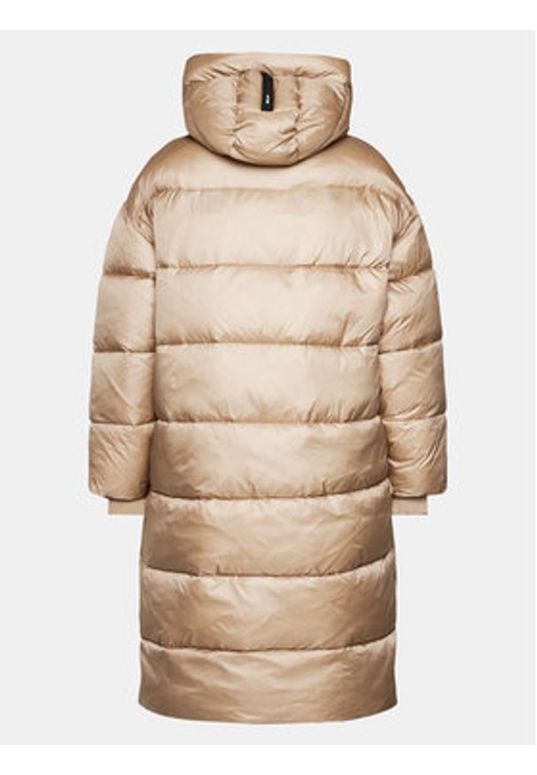 Replay - REPLAY Kurtka zimowa W7800.000.84198 Brązowy Oversize. Kolor: brązowy. Materiał: syntetyk. Sezon: zima