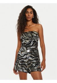 Guess Kombinezon Kahlo W3YD40 KBPN0 Czarny Regular Fit. Kolor: czarny. Materiał: syntetyk #1