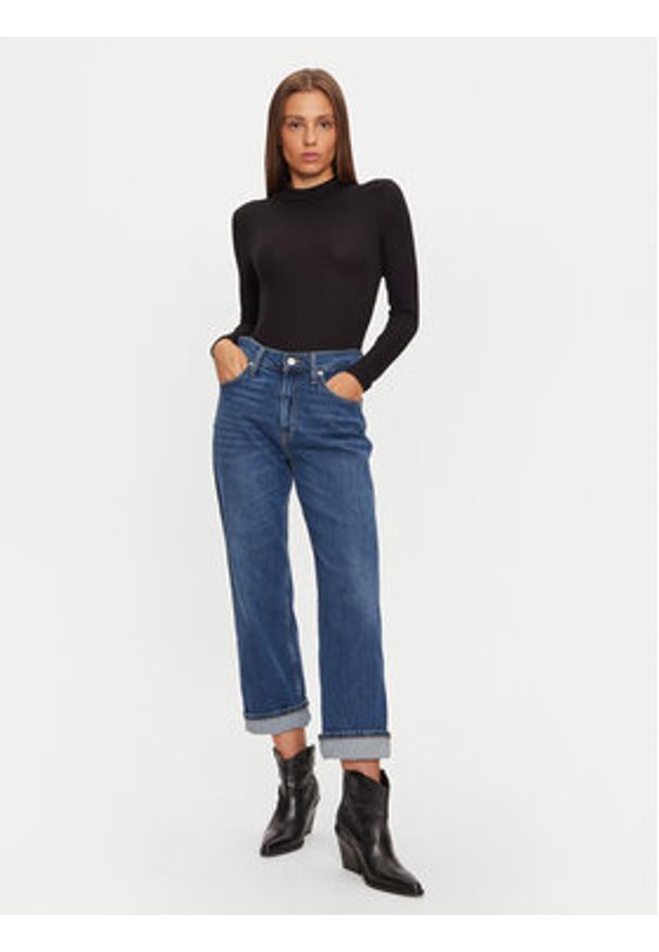 Brave Soul Body LBS-544ZELLABLK Czarny Regular Fit. Kolor: czarny. Materiał: wiskoza