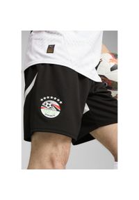 Puma - Męskie szorty Egipt 2025 PUMA Black White. Kolor: biały, wielokolorowy, czarny