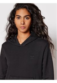 Adidas - adidas Bluza Hoodie HE6920 Czarny Regular Fit. Kolor: czarny. Materiał: bawełna #5