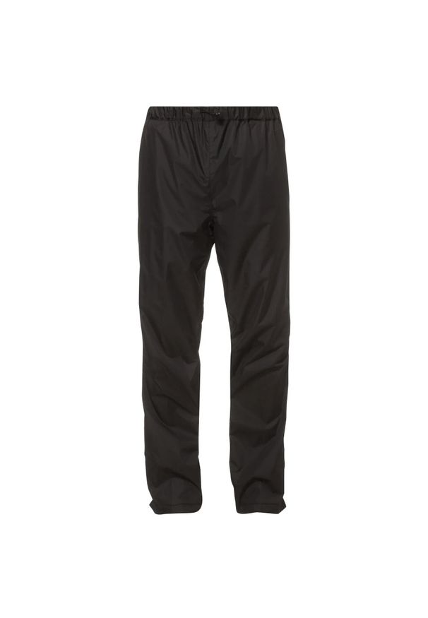 Vaude - Spodnie przeciwdeszczowe VAUDE Fluid II. Kolor: czarny