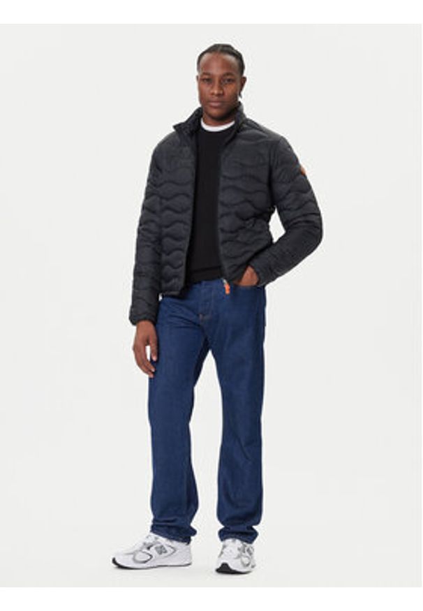 Save The Duck Kurtka przejściowa D32188M GIGA21 Czarny Regular Fit. Kolor: czarny. Materiał: syntetyk