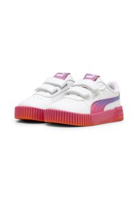 Puma - Sneakersy PUMA x TROLLS Carina 2.0 dla małych dzieci PUMA. Kolor: biały, różowy, wielokolorowy, pomarańczowy, żółty #1