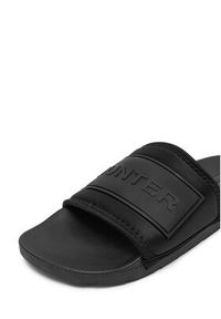 Hunter Klapki W-865993 Czarny. Kolor: czarny. Materiał: materiał #6