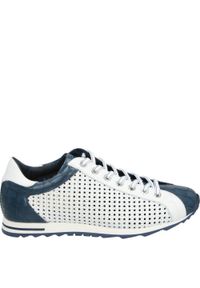 Venezia - SNEAKERSY MĘSKIE 10719 JEANS-BIAN. Materiał: jeans #1