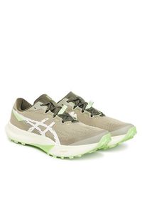 Asics Buty do biegania Fuji Lite 6 1011C086 Khaki. Kolor: brązowy. Materiał: mesh, materiał #5