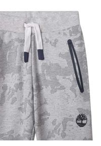 Timberland Spodnie dresowe T24C24 D Szary Regular Fit. Kolor: szary. Materiał: syntetyk