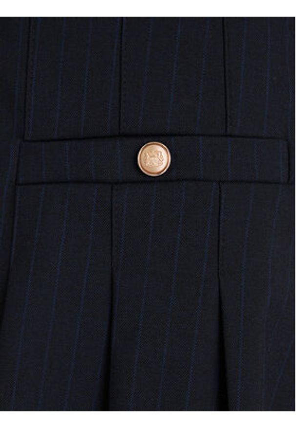 Morgan Spódnica plisowana 252-JLOUI.F Granatowy Regular Fit. Kolor: niebieski. Materiał: wiskoza