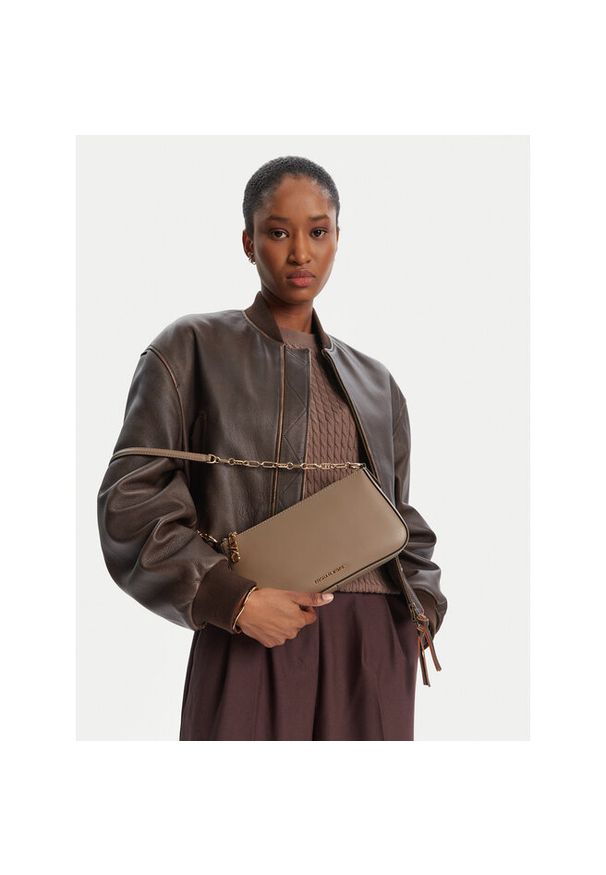 Torebka MICHAEL Michael Kors. Kolor: beżowy