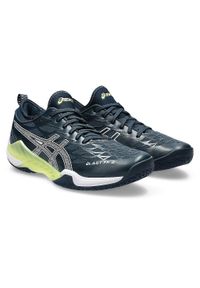 Buty do squasha męskie Asics Blast FF 3 BL 401. Kolor: niebieski, wielokolorowy, żółty