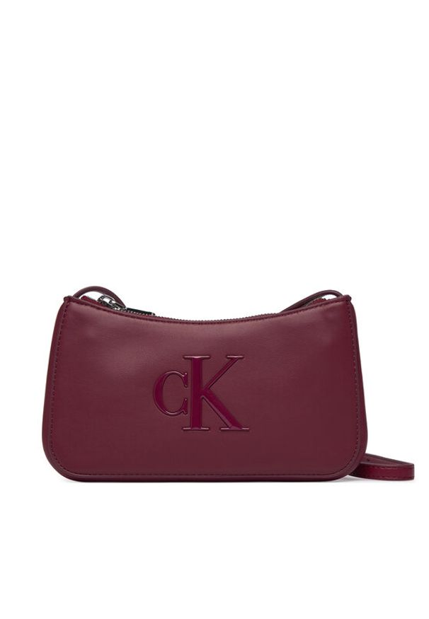 Calvin Klein Torebka Bold Ck Mini Bag LV04F1125G Różowy. Kolor: różowy. Materiał: skórzane
