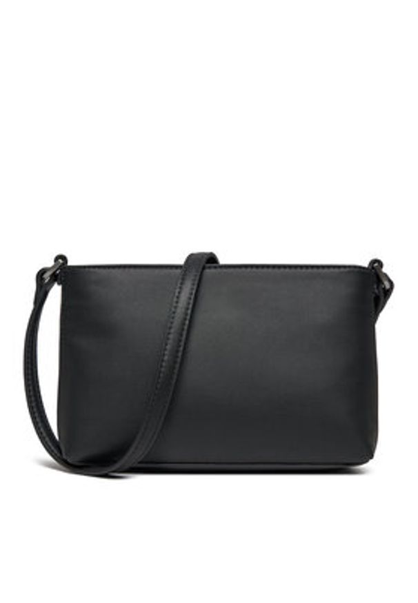 Calvin Klein Torebka Ck Must Xbody Md K60K610927 Czarny. Kolor: czarny. Materiał: skórzane