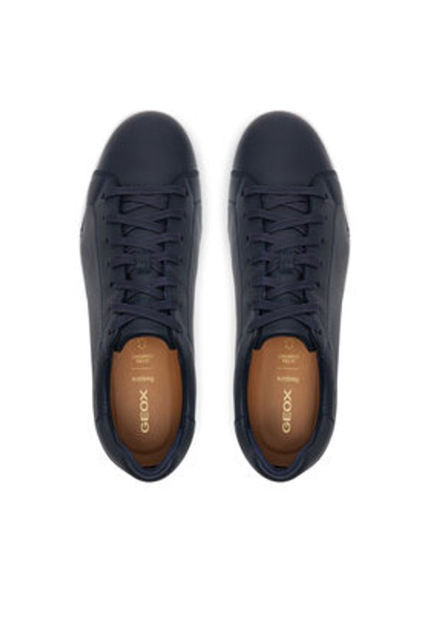 Geox Sneakersy U Spherica Ecub-1 U45GPC 00046 C4064 Granatowy. Kolor: niebieski. Materiał: skóra