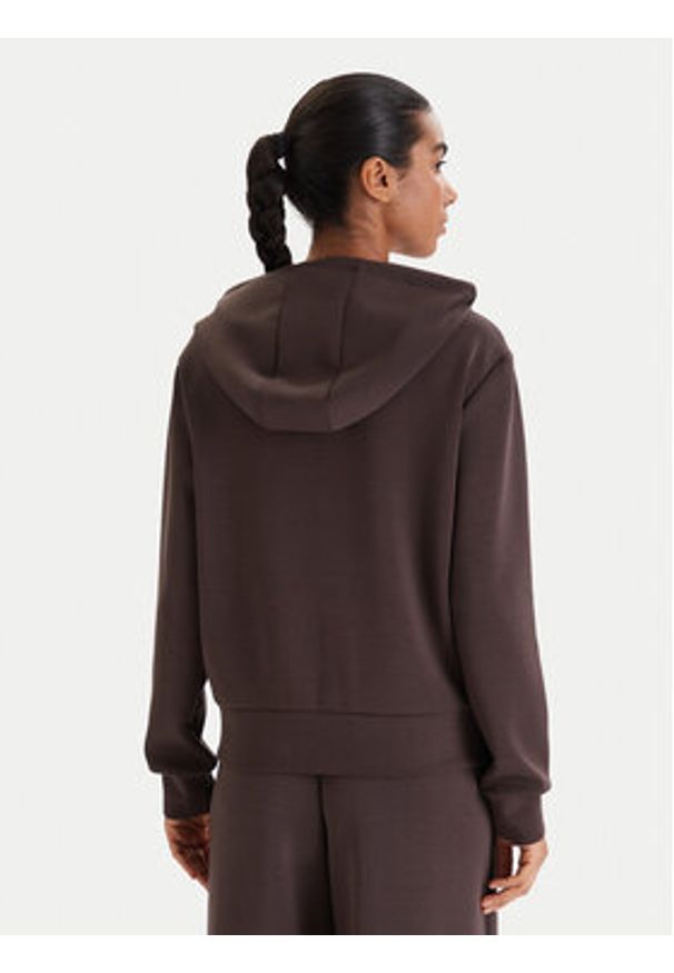 Guess Bluza V4YQ06 KCAY2 Brązowy Regular Fit. Kolor: brązowy