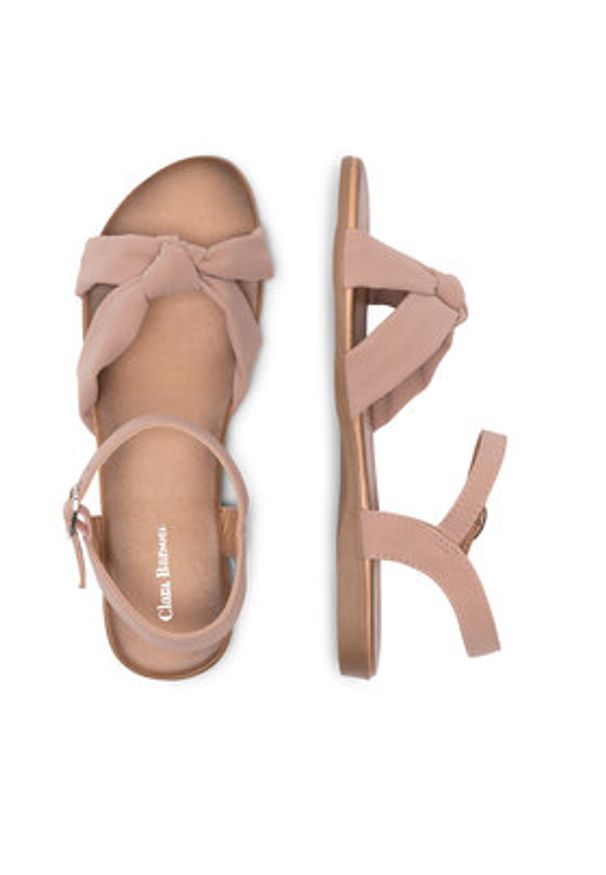 Clara Barson Sandały WS17129-2 Różowy. Kolor: różowy. Materiał: syntetyk