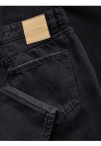 Reserved - Jeansy wide leg - czarny. Kolor: czarny #1