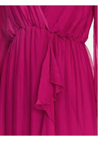 Haveone Sukienka letnia AFF-N013 Różowy Loose Fit. Kolor: różowy. Materiał: wiskoza. Sezon: lato