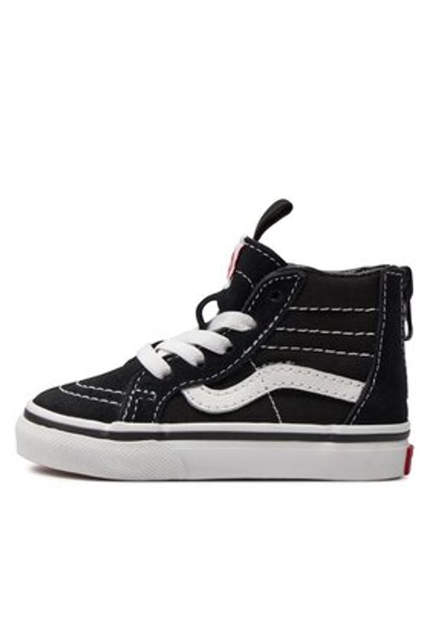 Vans Tenisówki Sk8-Hi Zip VN000XG5Y281 Czarny. Kolor: czarny. Materiał: skóra, zamsz