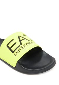 EA7 Emporio Armani Klapki 7X000108 AF15118 M2007 Żółty. Kolor: żółty. Materiał: syntetyk #4