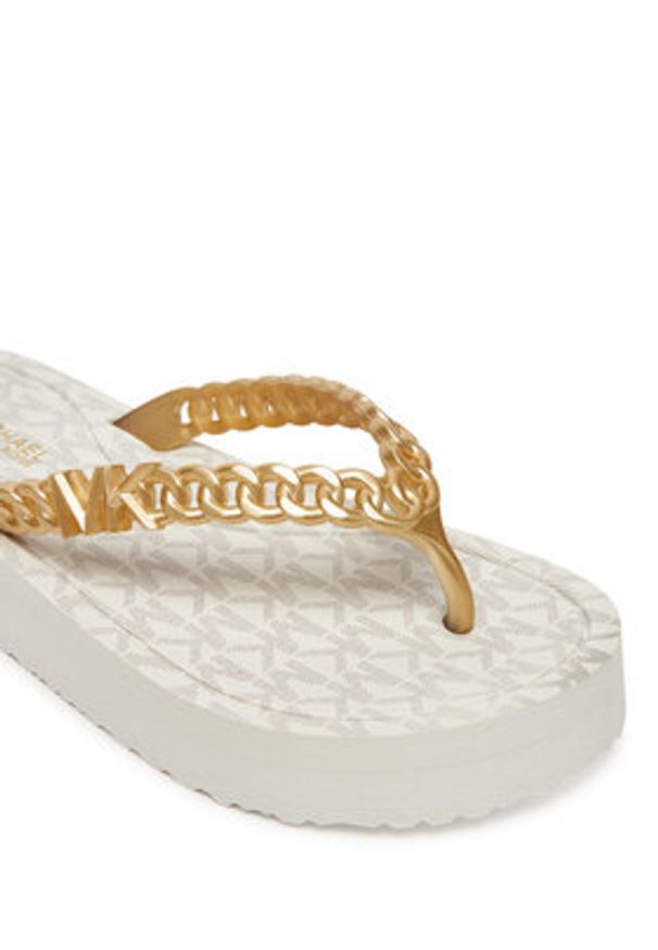 MICHAEL Michael Kors Japonki Zaza 40S5ZAFA1B Złoty. Kolor: złoty